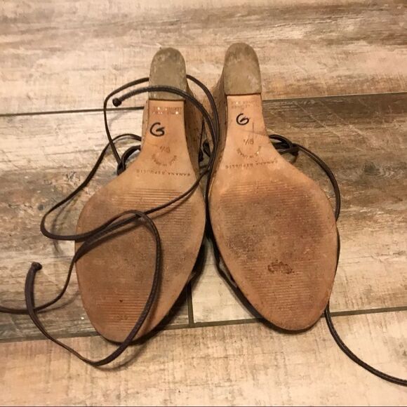 Banana Republic Wedges with Cute Pattern! - Picture 4 of 4